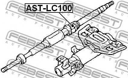 FEBEST AST-LC100 Joint, steering shaft